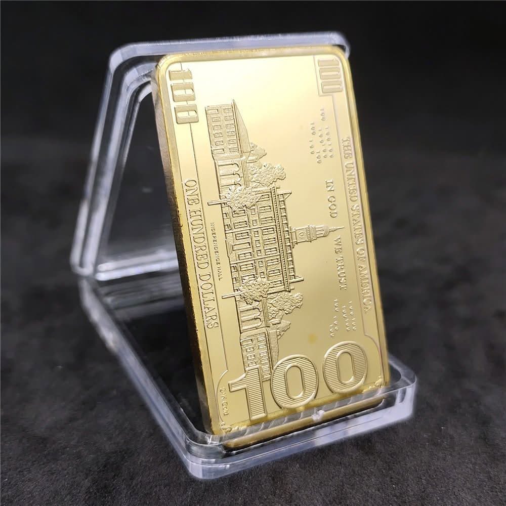 Trump 2026 Gold Bar CERTIFIED
