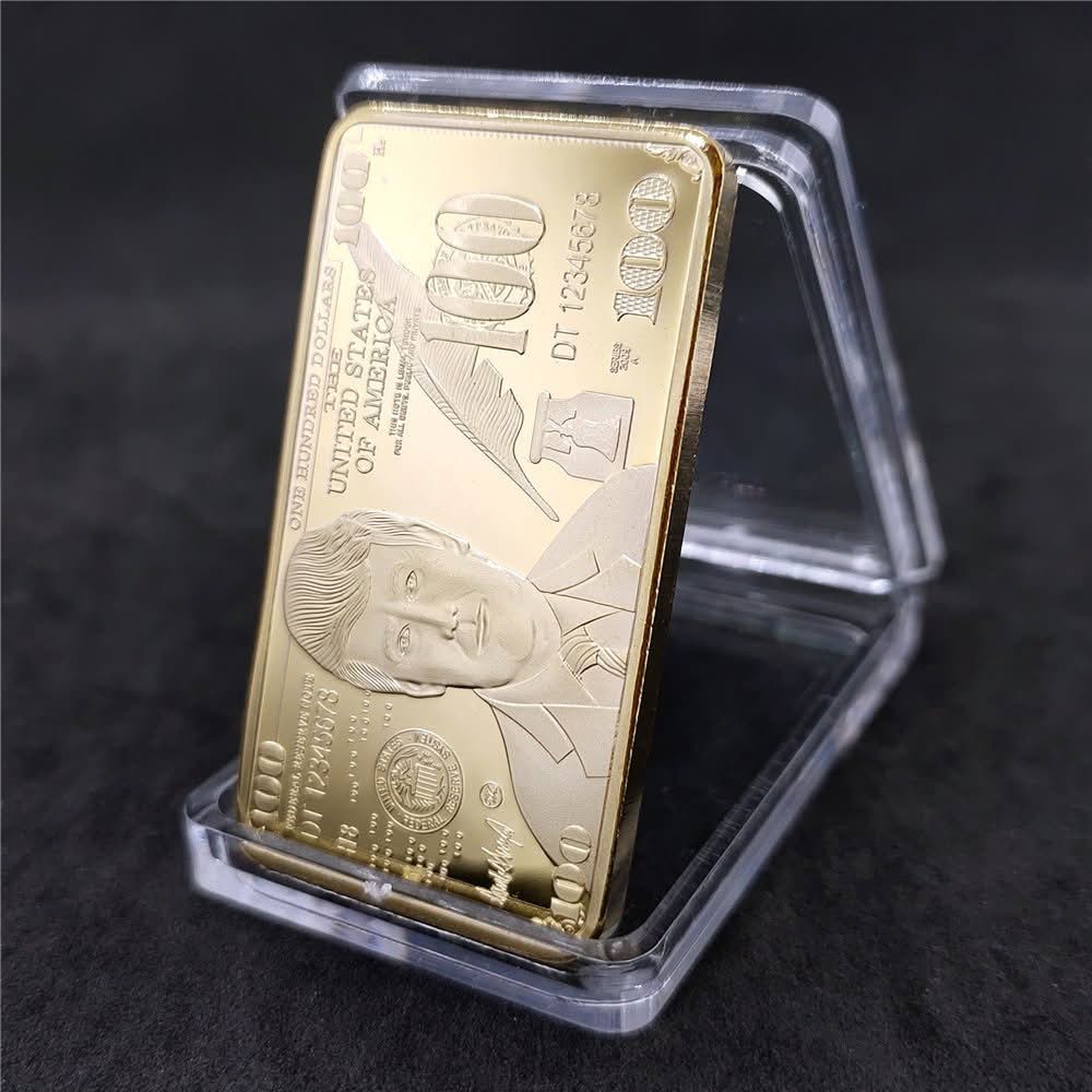 Trump 2026 Gold Bar CERTIFIED